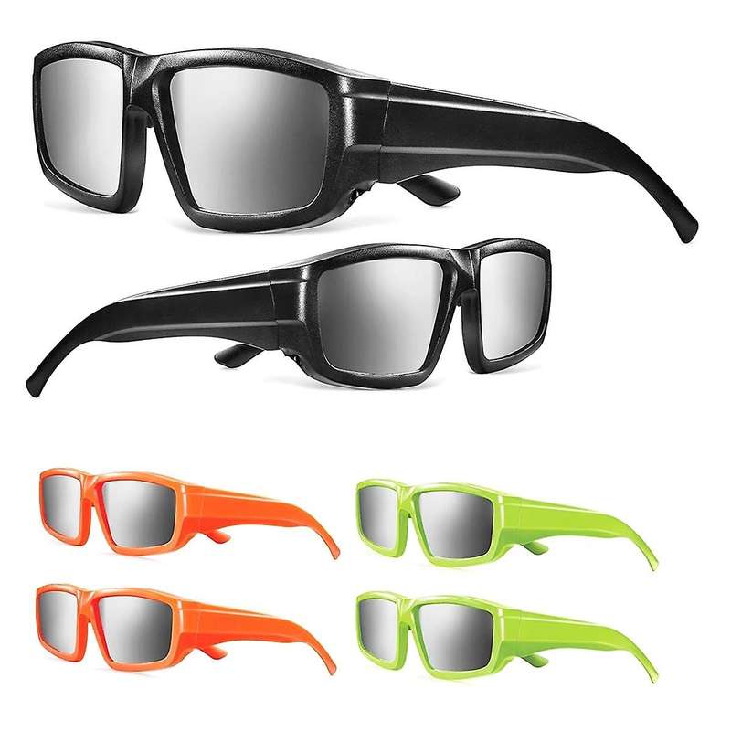 6Pack Solar Eclipse Glasses Safe Shades for Direct Sun Viewing