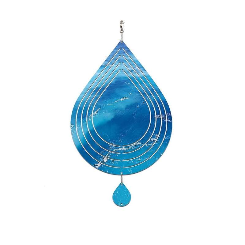 6pack Sublimation Wind Spinner Blanks,wind Spinners Wind Kinetic Sculptures with Drop Flower Heart