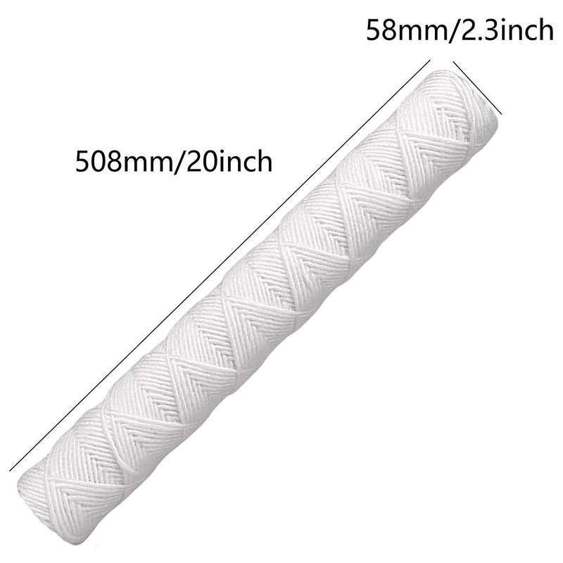 6Pc 5 Micrometre 20X2.7inch String Wound Water Filter Whole House Replacement Sediment Filter, for U