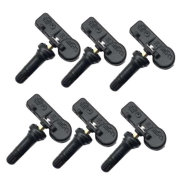 6Pcs 13586335 Car Tire Pressure Monitor Sensor for 315MHz TPMS Sensor 20923680 22853741 23445327
