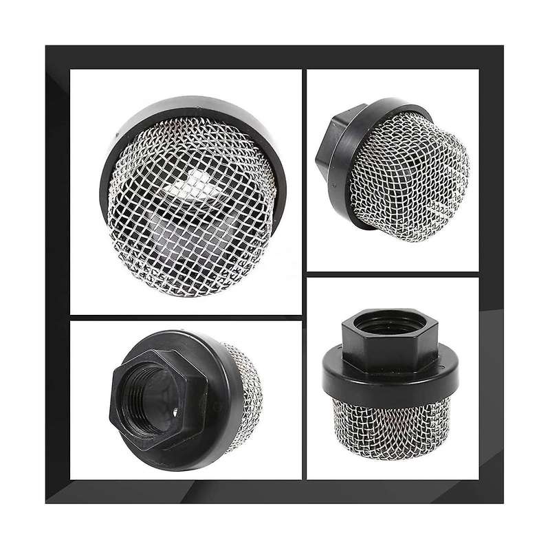 6pcs 246385 Hose Inlet Strainer Filter,inlet Suction Strainer Mesh Filter Intake Hose Strainer Scre