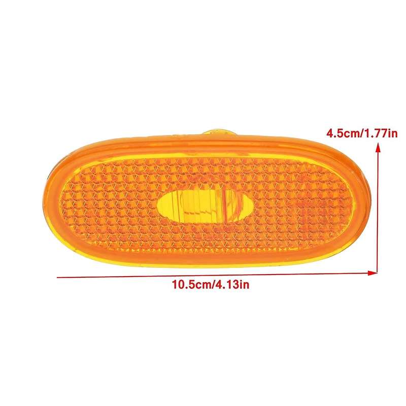 6Pcs Car Amber Turn Signal Light Side Marker Light for Sprinter W906 2006+ A0038202956