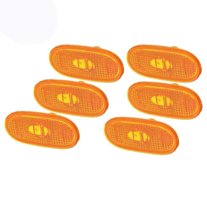 6Pcs Car Amber Turn Signal Light Side Marker Light for Sprinter W906 2006+ A0038202956