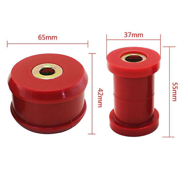 6Pcs Car Front Control Arm Bushing Kit for 98-06 / Golf 85-06 / 85-06 Black