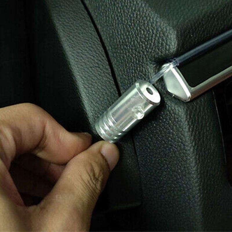 6Pcs Car RGB Interior Decoration Lights APP Bluetooth Control Atmosphere Lamp Wireless Standalone Co
