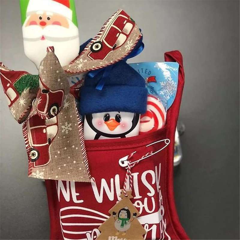 6Pcs Christmas Pot Rack Baking Kit, Christmas Oven Ornament Printed Oven Gloves, Kitchen Cooking Bak
