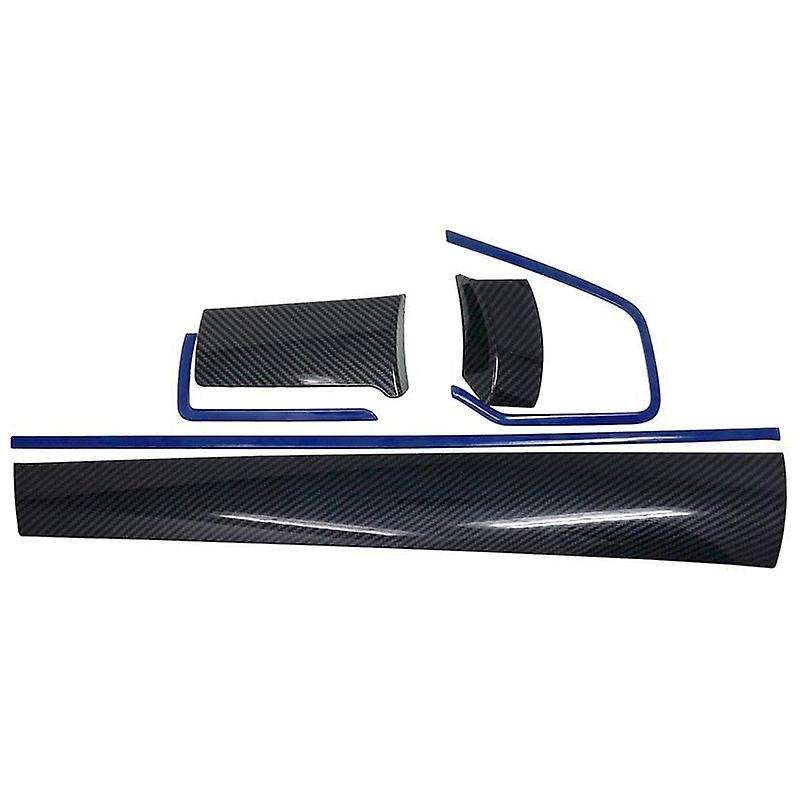 6Pcs Console Center Dashboard Cover Trim Decorative Sticker for 10Th Gen 2016 2017 2018 2019 2020