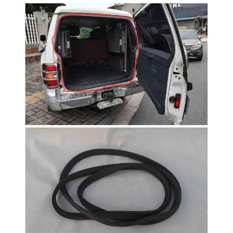 6PCS Door Rubber Seal Doorpost Rubber Strip for Montero V31W V43W MR120675 MR120676 MR120677 MB66933
