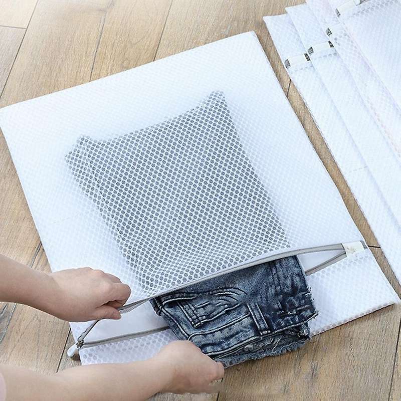 6Pcs Durable Honeycomb Mesh (6 Different Sizes) Honeycomb Net Laundry Bag