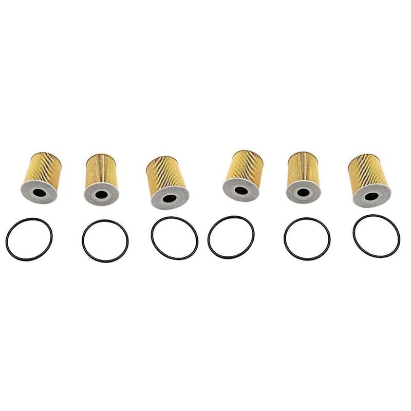 6Pcs Engine Motor Oil Filter Kit 94810722200 for V6 V8
