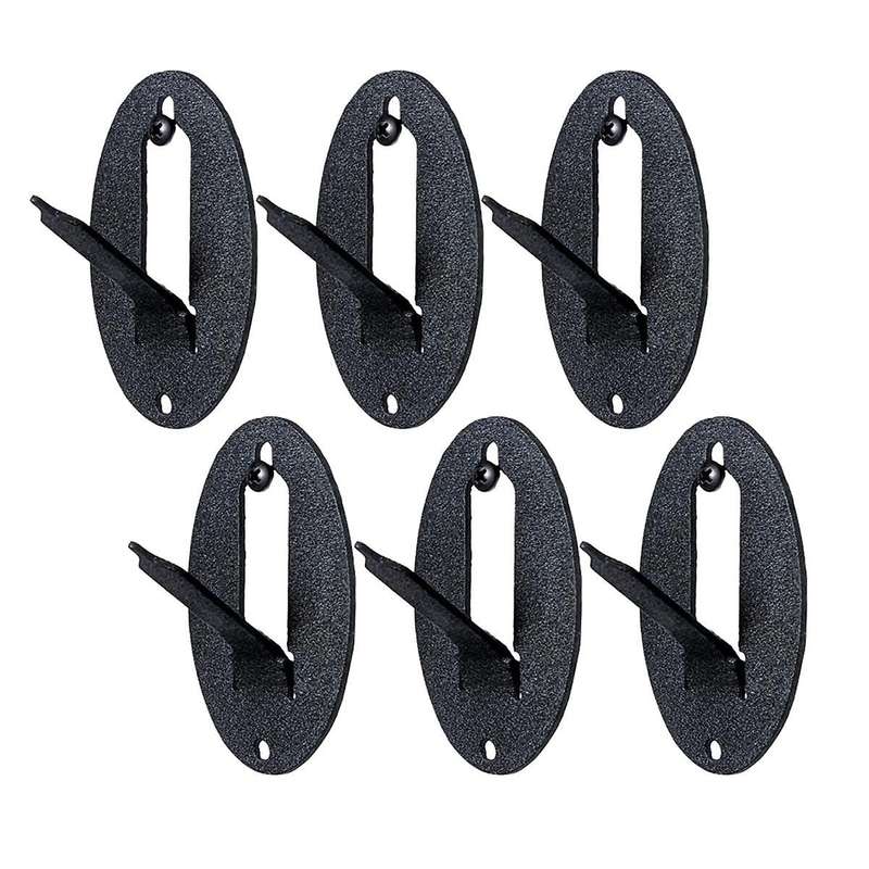 6PCS Easy European Mount Skull Hanger with American Steel - Whitetail Deer Skull Hook Mounting Syste