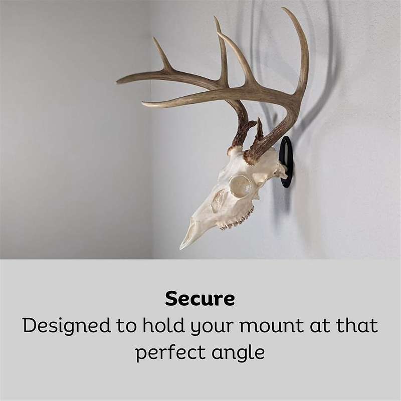 6PCS Easy European Mount Skull Hanger with American Steel - Whitetail Deer Skull Hook Mounting Syste