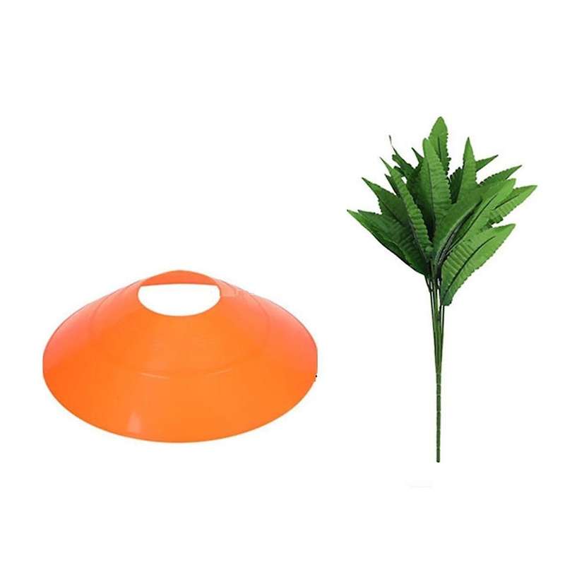 6PCS Easter Carrot Garden Stake Carrot Decorative, Carrots Decor, Sign Carrot Decorative Stake