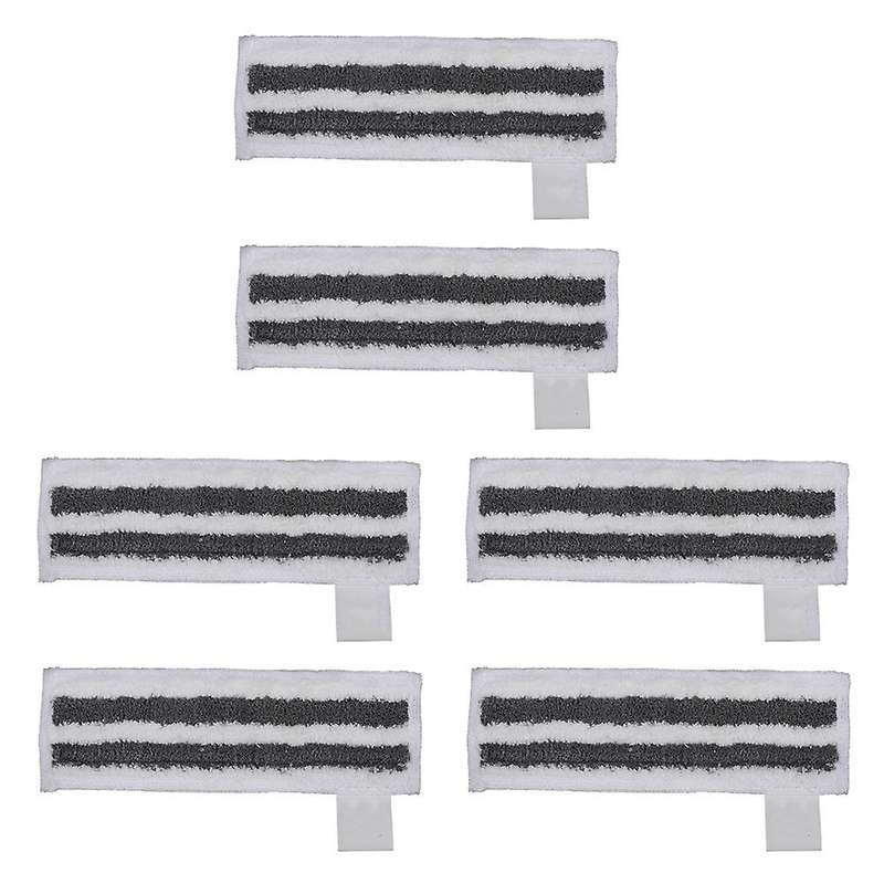 6Pcs Floor Cloth Pads Set for Easyfix SC3 SC4 SC5 Steam Cleaner Replacement Home Cloth Mop Cover