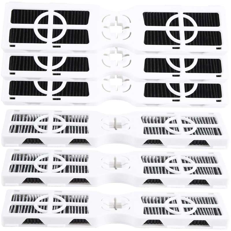 6Pcs FRGPAAF.2 PURE AIR AF-2 AIR FILTER Fit for Fri&Gidaire Refrigerator FRFS2823AS0,GRMC2273BF,GRFN