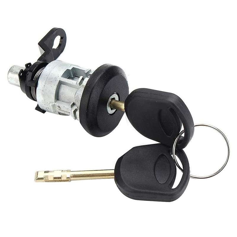 6Pcs Front Rear Door Ignition Full Left Right Lock Set with 2 Keys for Transit Mk5 1994-2000