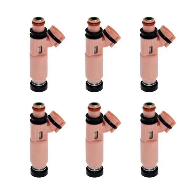 6Pcs Fuel Injector Fuel Injector Nozzle Car for Sienna 23250-20030