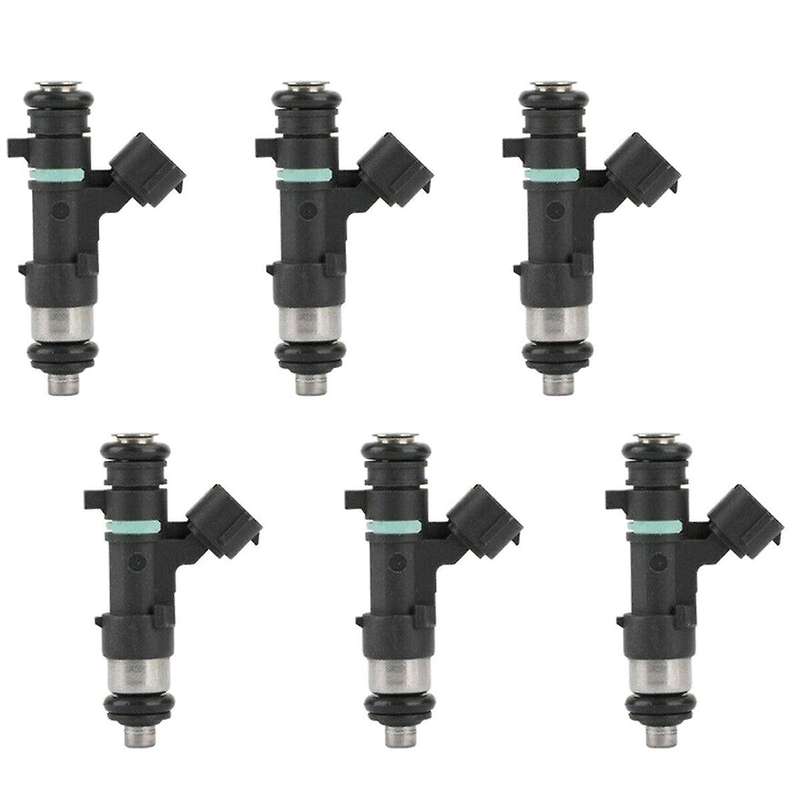 6PCS Fuel Injectors for QX56 Frontier 4.0L 0280158007 16600-7S000