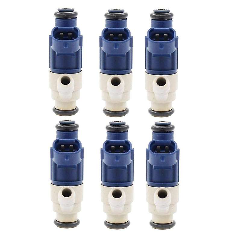 6Pcs Fuel Injectors Nozzles 0280155995 06A906031AC for 2.0L I4 2001-2005 06A906031CB