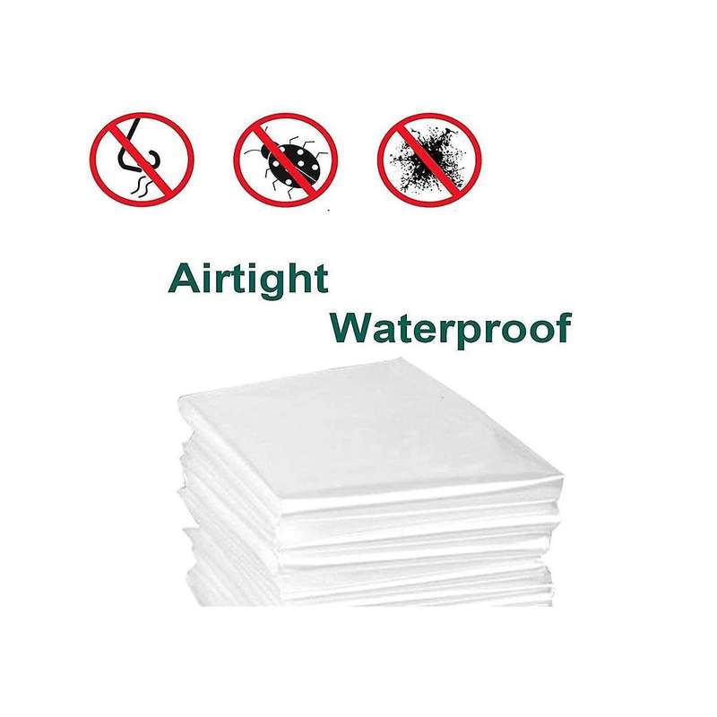 6pcs Hanging Vacuum Storage Bags for Clothes Vacuum Space Saver Bags for Clothes with Hanger Hook
