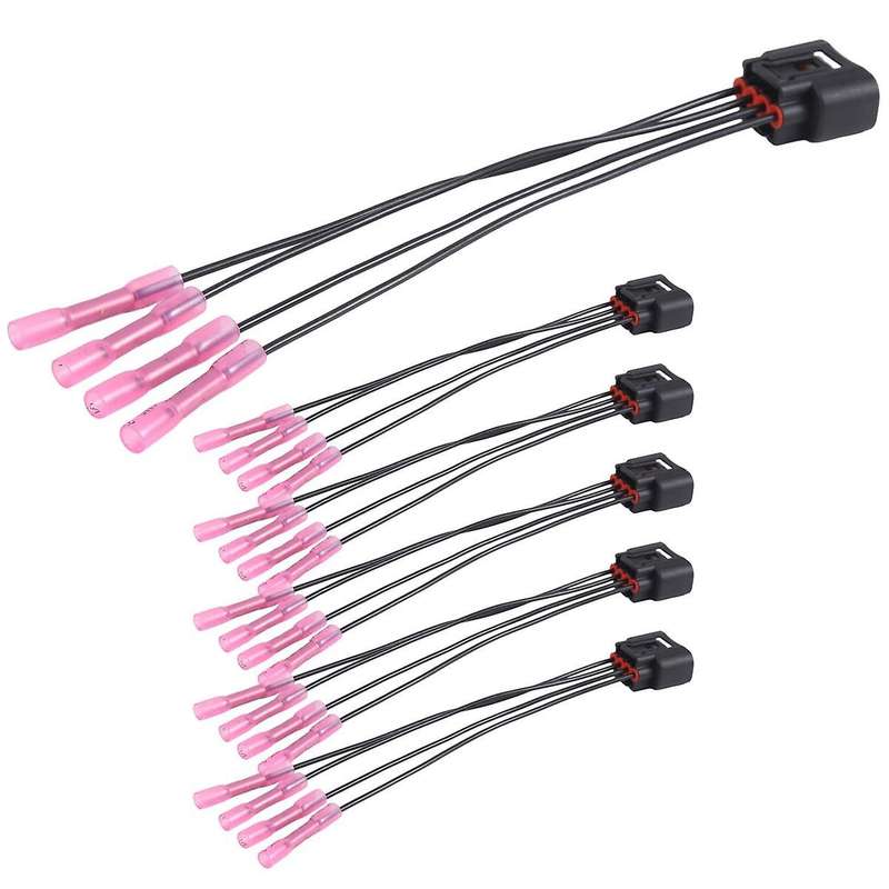 6Pcs Ignition Coil Connector Pigtail Plug Kit Set 645-940 for