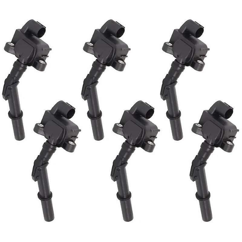 6Pcs Ignition Coil for - C300 C350 E350 E400 E550 GL450 ML350 GLK350 5.5L 4.7L UF741 UF733 276906370