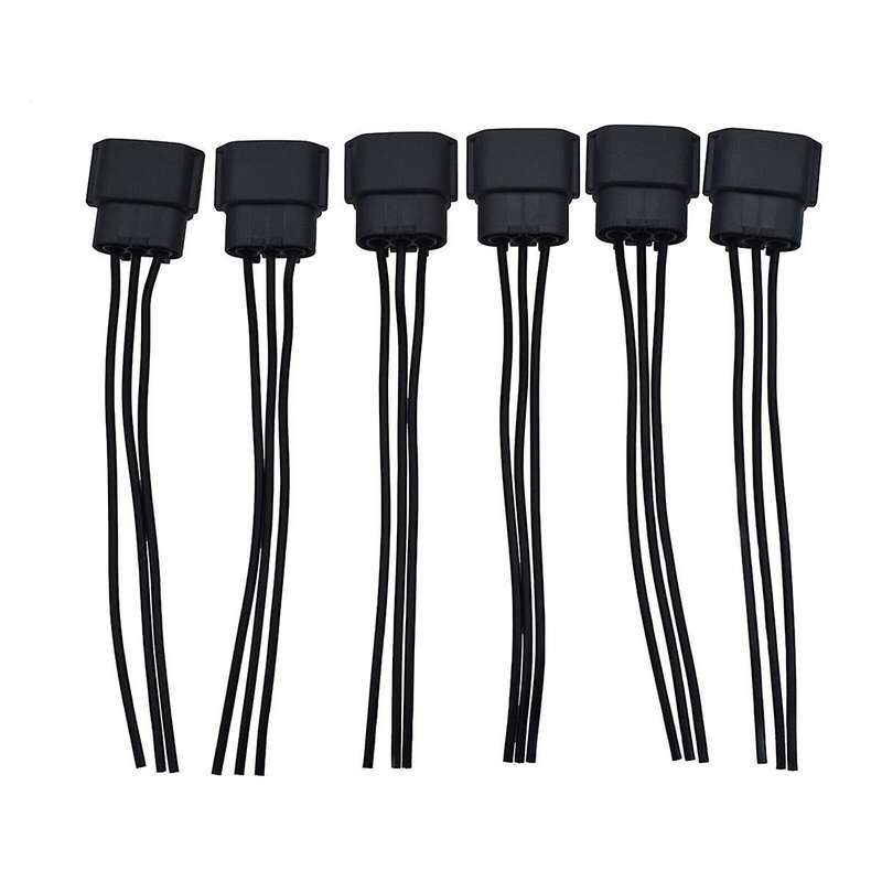 6pcs Ignition Coil Wire Harness Plug for Frontier Altima 224488h311,224488h315,1415090,224488h315,6