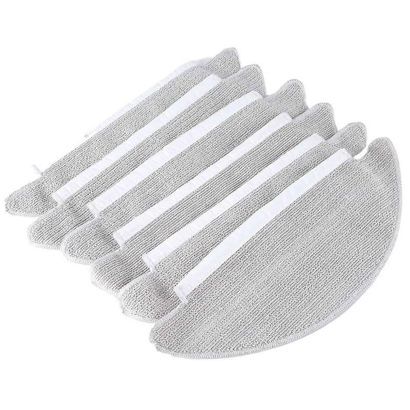 6Pcs Mop Cloths for V5 / V5 Pro Wipes Rags Accessories Vacuum Cleaner