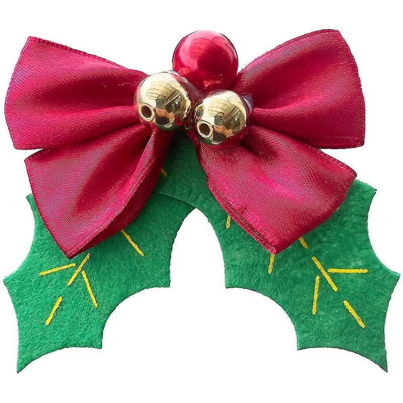 6Pcs Napkin Holder Christmas Bell Napkins Rings Cloth Napkin Holder for Christmas Dining Table,Home