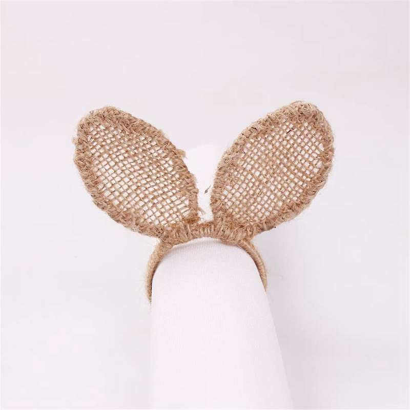 6PCS Napkin Rings Easter Napkin Rings Holder Napkin Rings Buckles Dining Table Setting Decor