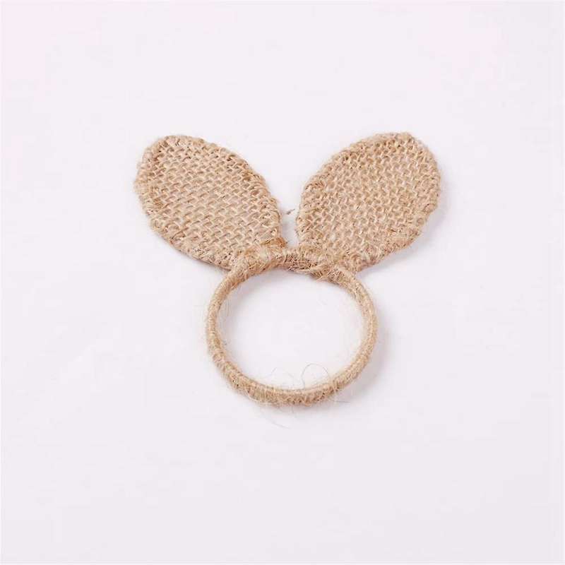 6PCS Napkin Rings Easter Napkin Rings Holder Napkin Rings Buckles Dining Table Setting Decor