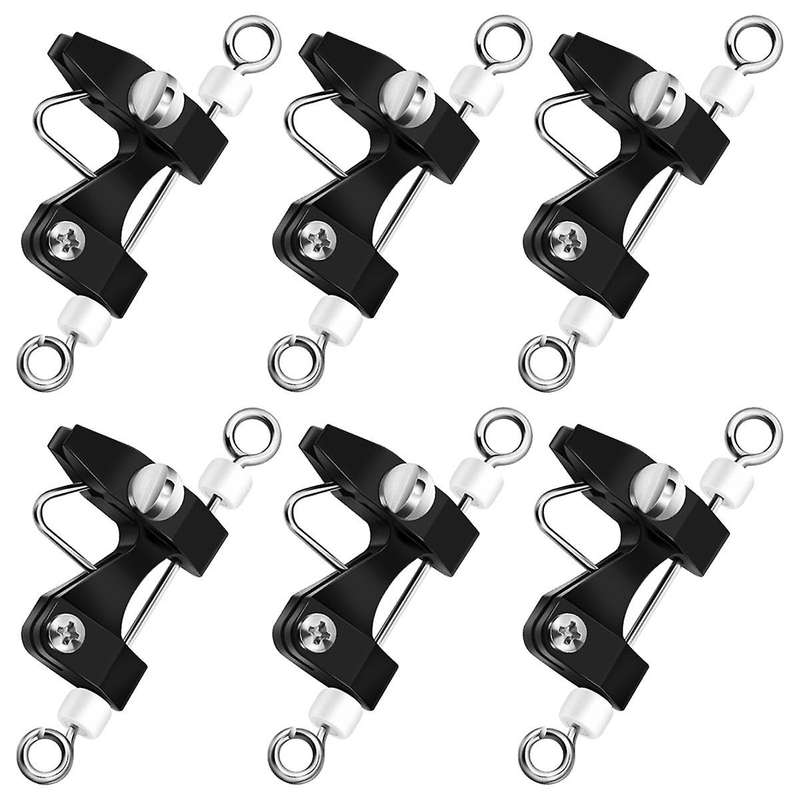 6Pcs Outrigger Release Clips Downrigger Release Clips with Adjustable Tension Planer Board Clips Do