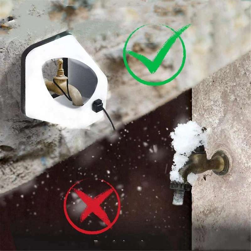 6pcs Outdoor Faucet Covers Spigot Cover for Winter Plastic Faucet Covers for Freeze Protection with