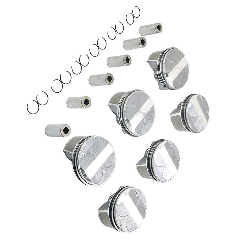 6Pcs Pistons & Rings Kit 2720303717 2720304017 A2720301018 for E-CLASS M272 CL203 S204 W211 S211 W2