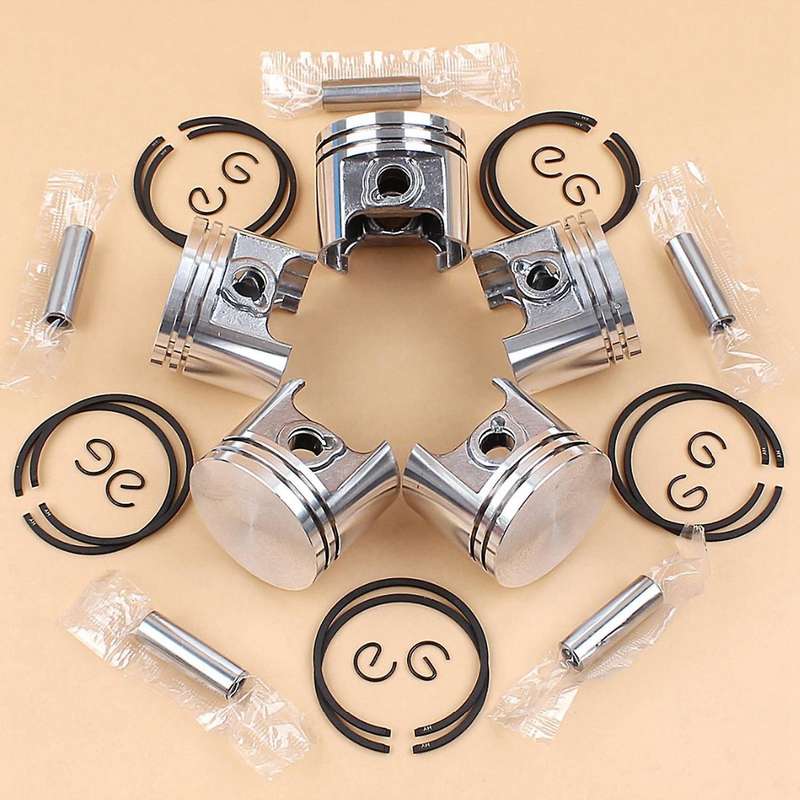 6PCS Piston Pin Ring Kit is Suitable for 017 MS170 MS170C MS 170 Replacement Chain Saw Engine Motor