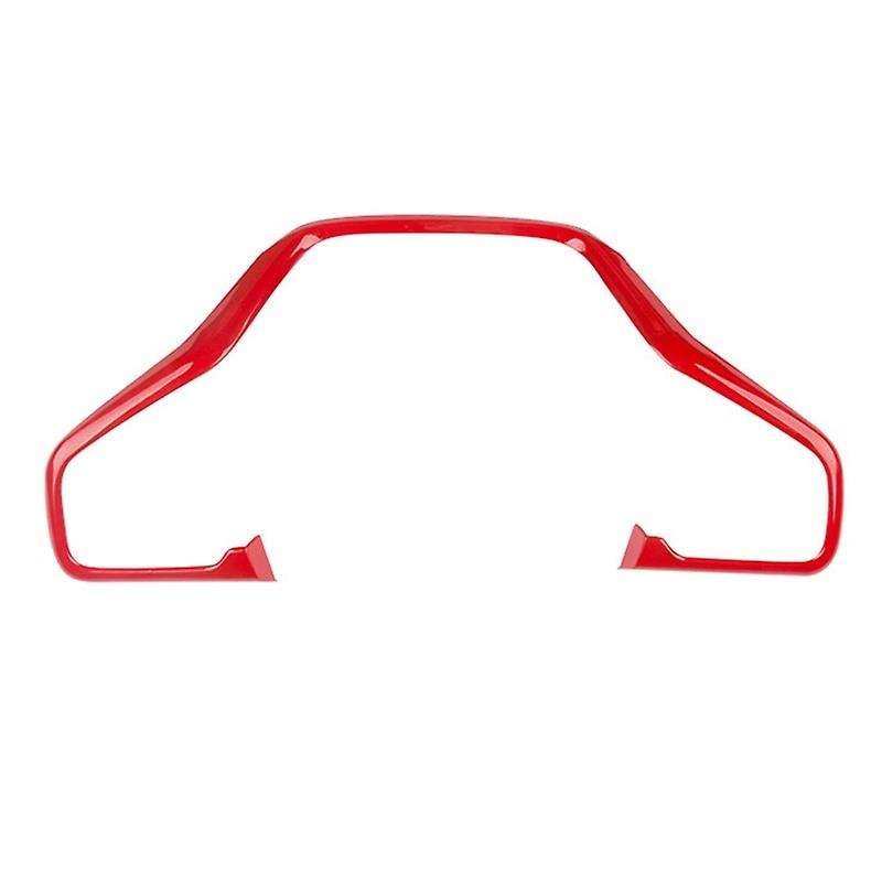 6Pcs Red Inner Steering Wheel Sticker Trim Car Accessories for 10Th 2016-2021