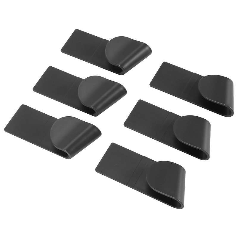 6Pcs Pot Rack Kitchen Storage Rack Spoon Rack Free Hole Wall Hanging Portable Cooking Storage Kitch