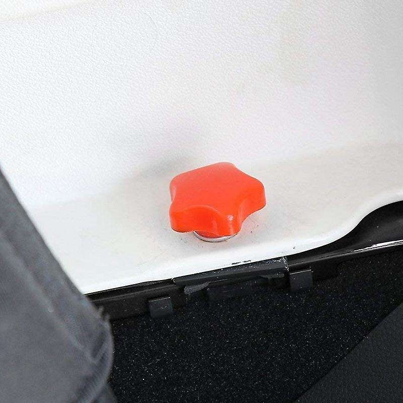 6Pcs Red Hardtop Quick Removal Bolts Thumb Screws for Wrangler 1995-2020 YJ TJ JK JKU JL 2 4 Door Ac