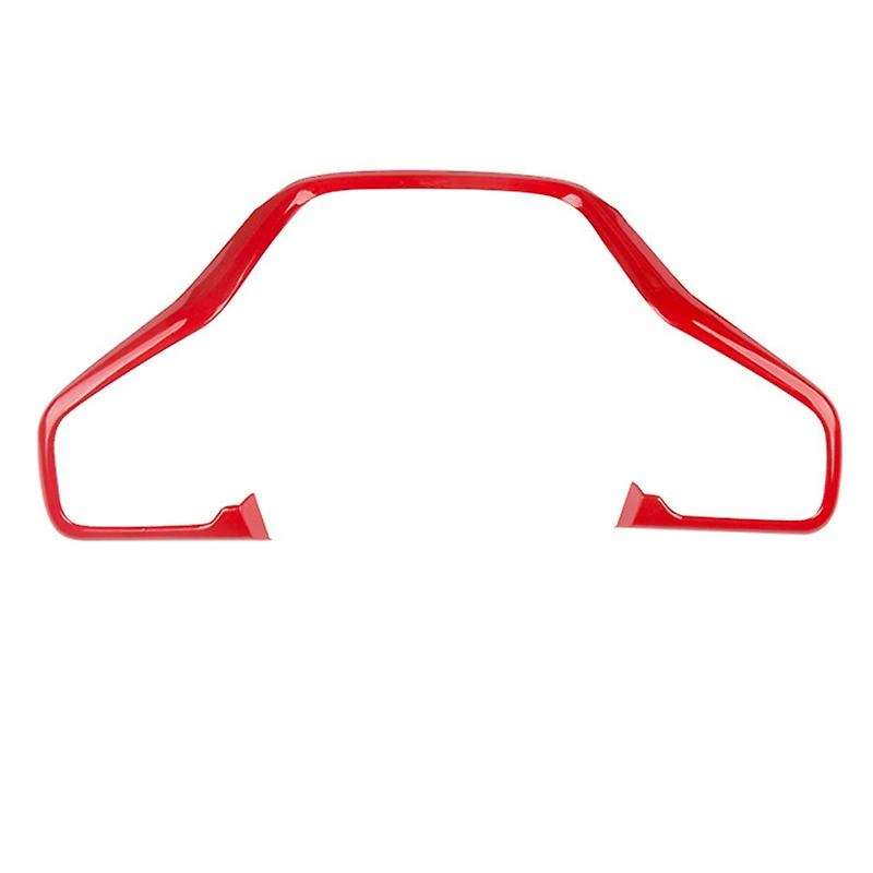 6Pcs Red Inner Steering Wheel Sticker Trim for 10Th 2016-2021 Car Accessories