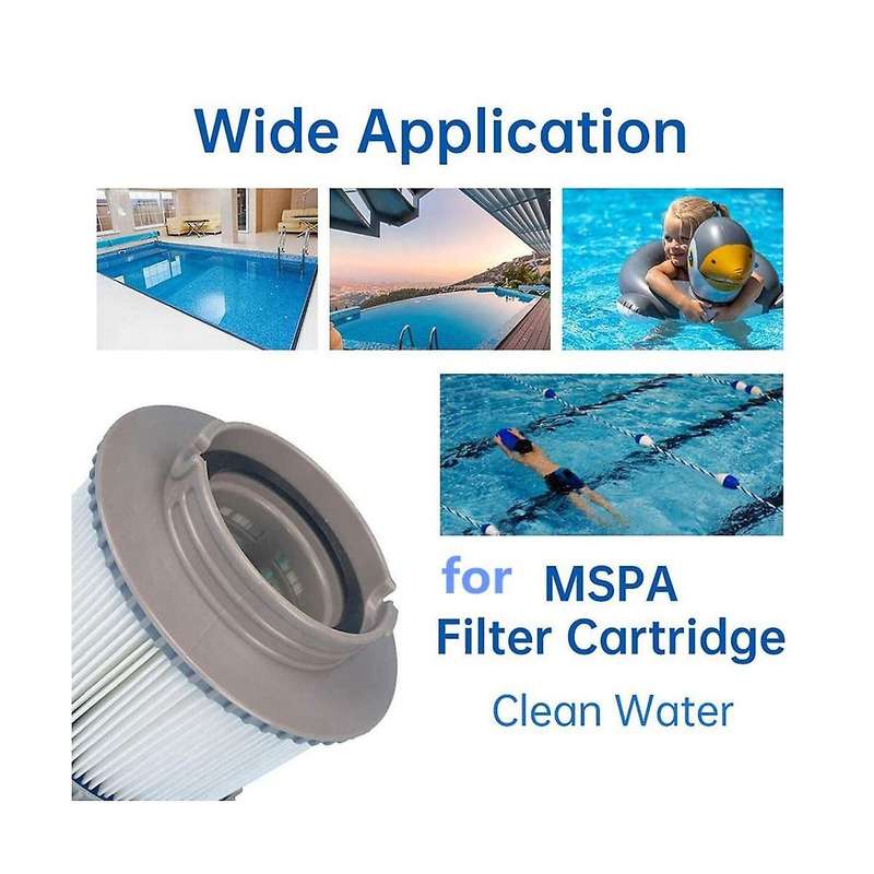 6pcs Replacement Filter for Filter Fd2089, Filter Pump Fit All Current Hot Tubs Pool Filter