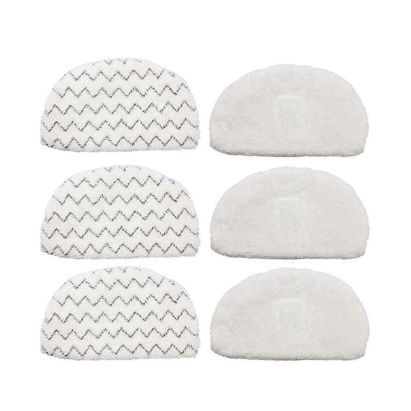 6pcs Replacement Washable Mop Pads Forbissell Powerfresh 1940 1440 Mop Model Cleaning Parts