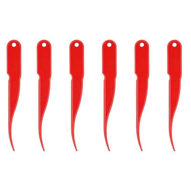 6Pcs Shrimp Peeler Plastic Shrimp Deveiner Tool Shrimp Cleaner for Kitchen Shrimp Deveining Peel Too