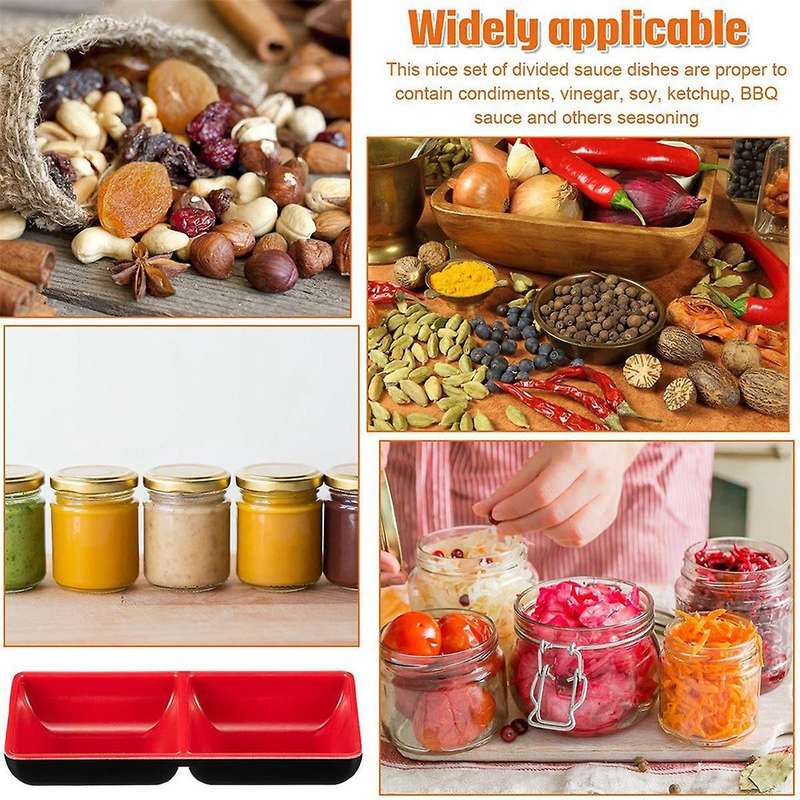 6pcs Small Barbecue Sauce Dishes, Sauce Dishes, Condiment Dishes, Pickle Dishes, Vinegar Dishes and