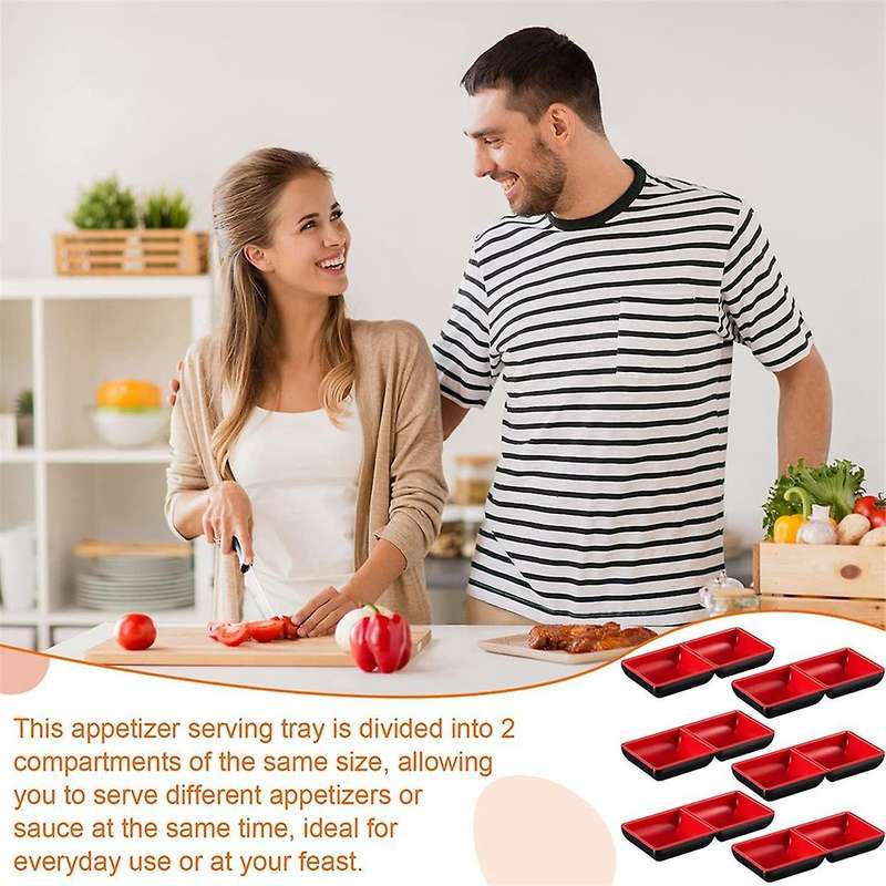 6pcs Small Barbecue Sauce Dishes, Sauce Dishes, Condiment Dishes, Pickle Dishes, Vinegar Dishes and