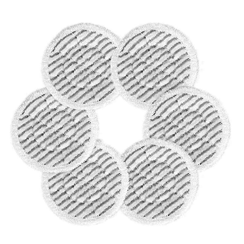 6PCS Steam Mop Replacement Pads for S7001 S7000AMZ S7000 Series, Replacement Steam and Scrub Pads f