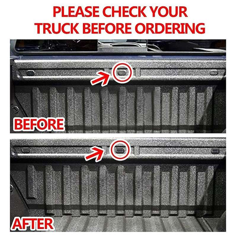 6PCS Tie Down Anchors Truck Bed Side Wall Anchor for 07-20 15-20 /