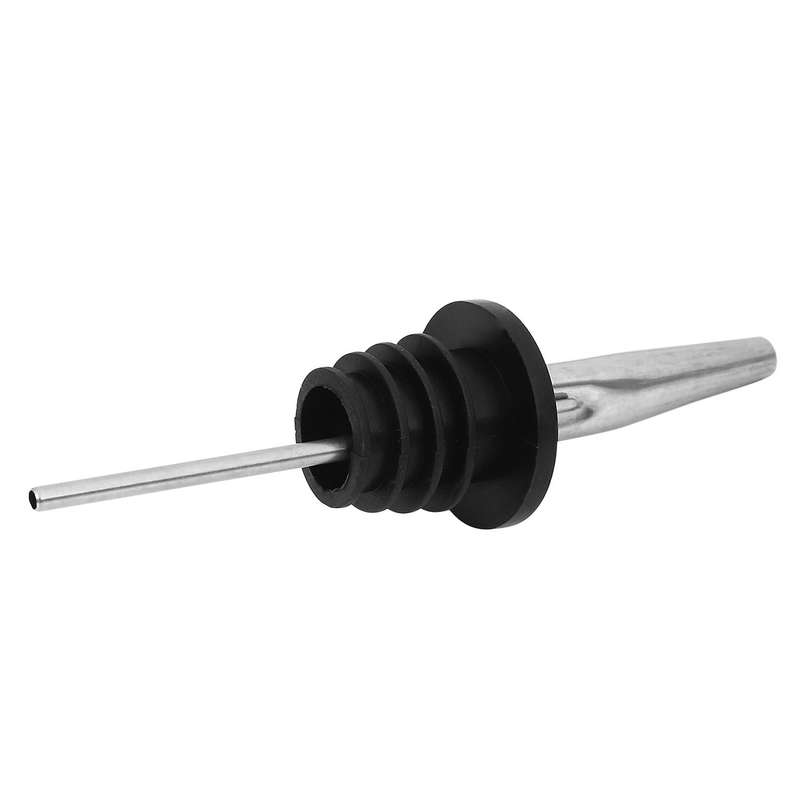 6Pcs Stainless Steel Spirit Wine Bottle Pourer Stopper Liquor Cocktail
