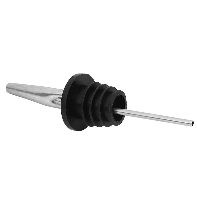 6Pcs Stainless Steel Spirit Wine Bottle Pourer Stopper Liquor Cocktail