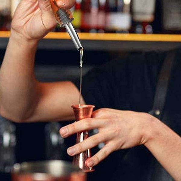 6Pcs Stainless Steel Pourers,Speed Pourer, Liquor Bottle Pourers and Vinegar Tapered Stopper Spout