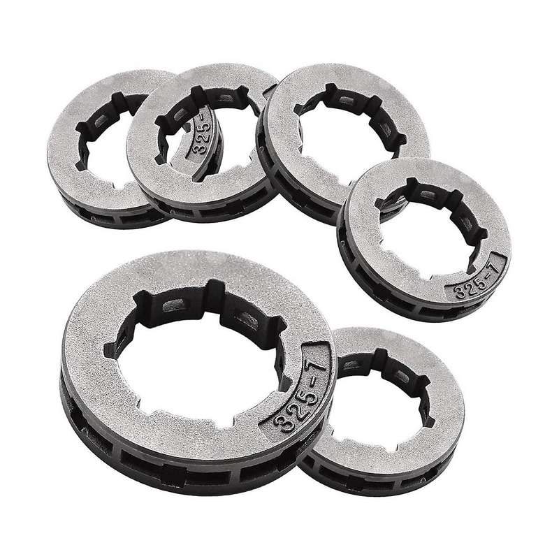 6pcs Sprocket Drive Rim (.325inch) 19mm Small 7t Spline for 501 45 74-02, 501457402, for 11892 Chai